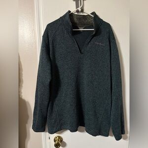 Men's Eddie Bauer Radiator Fleece Quarter Zip Pullover 2XL